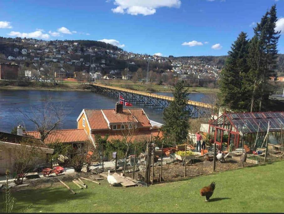 Unik Plass Ved Nidelva Trondheim Exterior foto